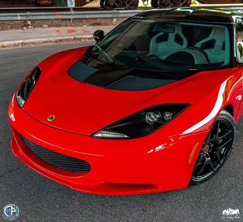 Red Lotus Evora with corrected paint, detailed by Maxx Perfection Detailing
