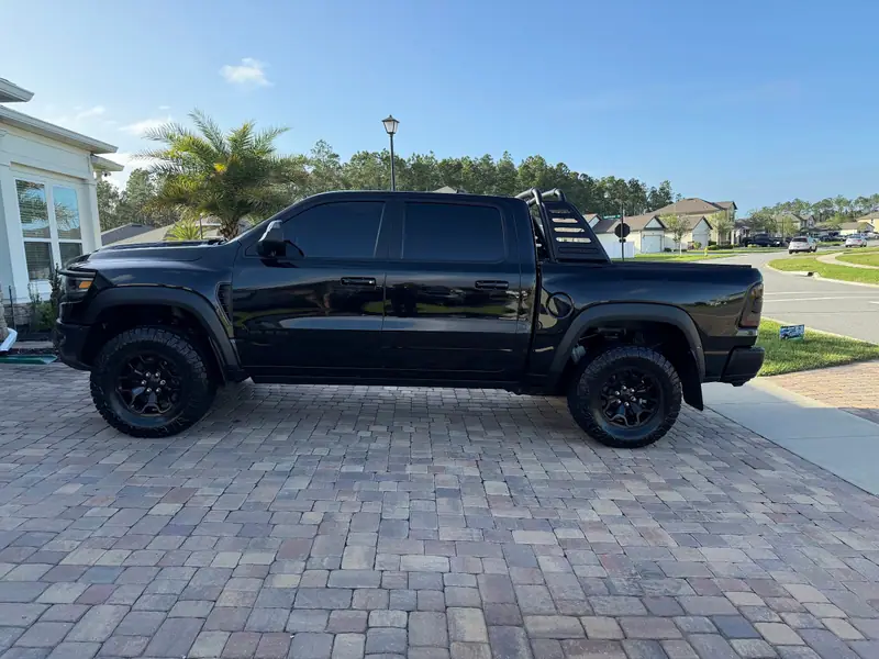 Black Ram TRX after a 2-step paint correction and ceramic coating by Maxx Perfection Detailing
